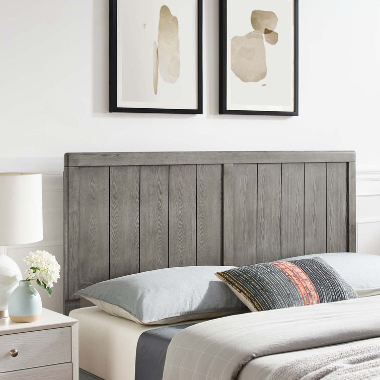 Dark wood store headboard full